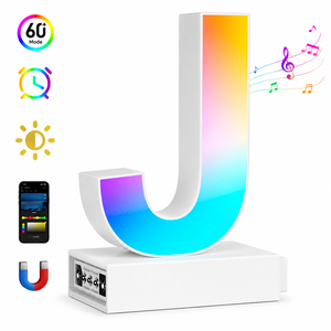 MAGNETIC LED LIGHT LETTER J