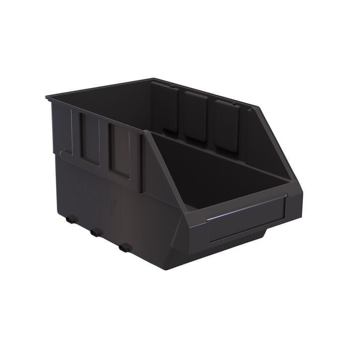 Handy Storage Size 30 Grey Plastic Storage Tote