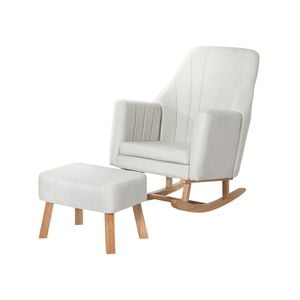 Artiss Armchair Ottoman Rocking
