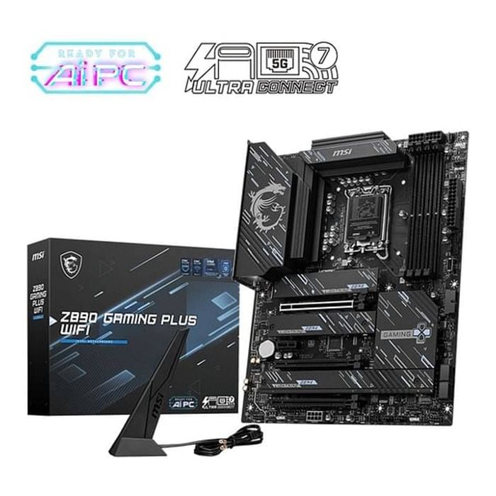 MSI Z890 GAMING PLUS WIFI LGA1851 ATX Motherboard