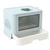 Pawz Foldable Cat Litter Box Green