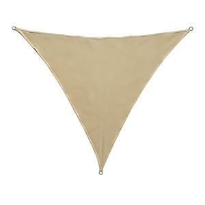Marquee 3 x 3 x 3m Beige Triangle Shade Sail