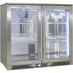 Rhino Stainless 2-Door Bar Fridge - ENV2H-SS
