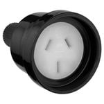 HPM 10 Amp 3 Pin Extension Cord Socket