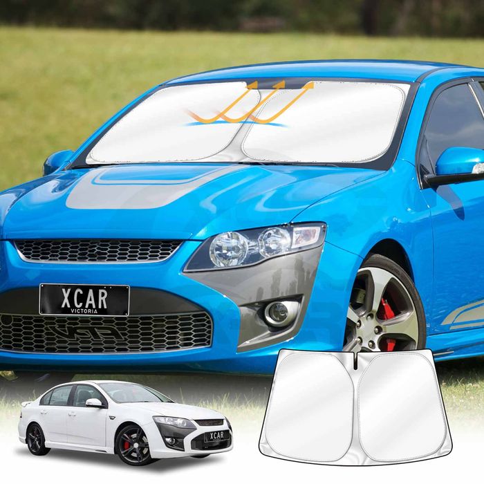 Windscreen Sun Shade For Ford Performance Vehicle Fpv F6 Gs Gt 2008-2014 Blocks Uv Rays Foldable Wind Screen Visor Protector