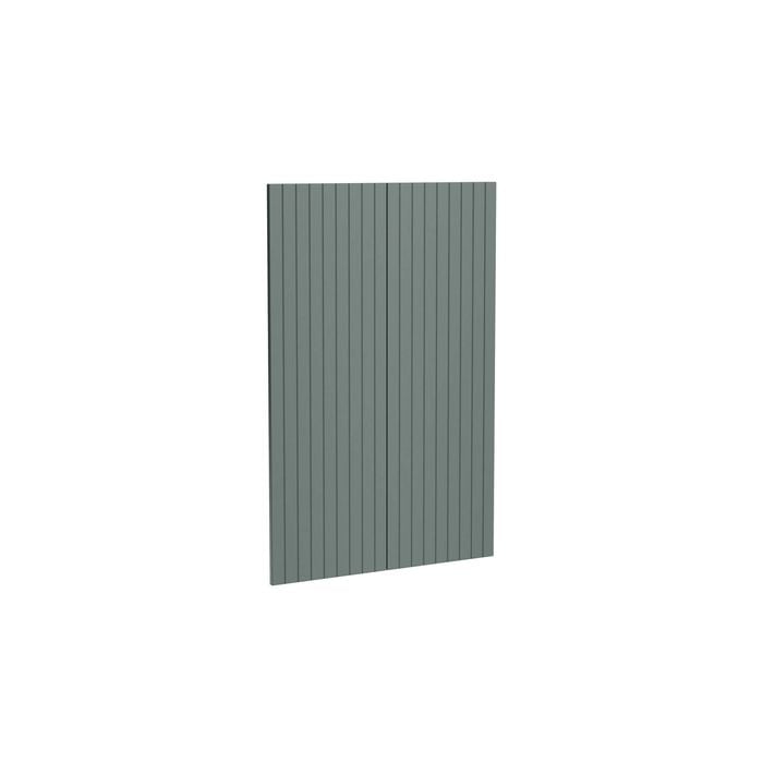Kaboodle 900mm Matchamisu V-Groove Medium Pantry Doors - 2 Pack