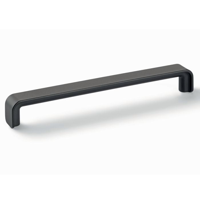 Hafele 169 x 22mm Matt Black Cabinet Handle