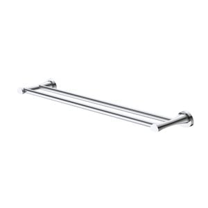 Caroma 600mm Polished Chrome Acacia Double Towel Rail