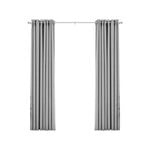 Mollers 1400 x 2500mm Silver Ashford Blockout Eyelet Curtain - 1 Pack