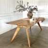 Home Bazar 220 x 100cm Dali Teak Dining Table