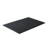 Kenova 80 x 120cm Black Outdoor Ecomat Diamond Recycled Rubber Base
