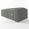 EnduraShed 7.5 x 3.75 x 2.48m Mist Green Tall Workshop Garden Shed