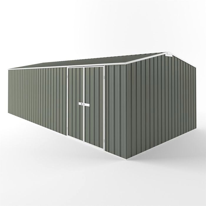 EnduraShed 7.5 x 3.75 x 2.48m Mist Green Tall Workshop Garden Shed