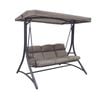 Hartman 3 Seater Cappuccino Opus Steel Cushion Swing
