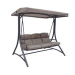 Hartman Cappuccino Opus Steel Cushion Swing