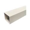 Australian Handyman Supplies Steel Fence Post 50 x 50mm x 2.1m Classic Cream