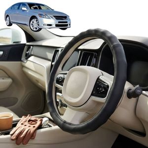 Australian Goose Steering Wheel Cover for Lexus GS 2005 - 2011 Circle Black