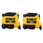 DeWALT 8m Compact Tape DWHT79326-3 - Twin Pack