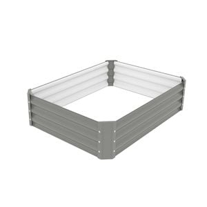 Absco Sheds 120 x 90 x 30cm Grey Raised Garden Bed