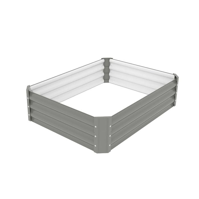 Absco Sheds 120 x 90 x 30cm Grey Raised Garden Bed