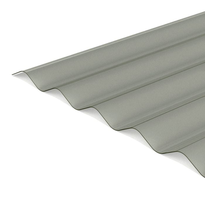 Suntuf 1.8m Grey Corrugated Polycarbonate Roofing