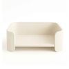 Paws and Willow Small Arctic White Oasis Wooden Dog Bed