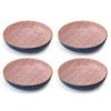 4PK Mikasa Arched Pattern Ceramic Bowl Round Dinnerware 21cm Blue