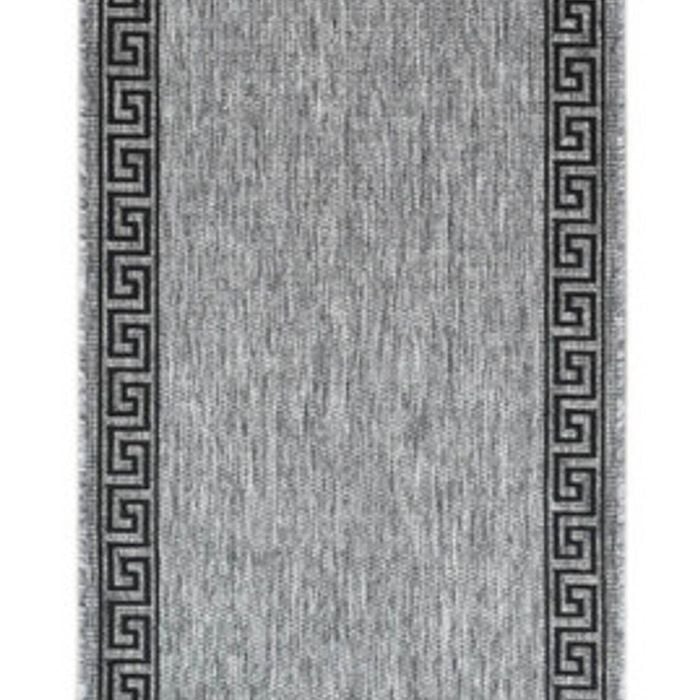 Long Island 7781 Dm9e 80x400 Grey Black Runner