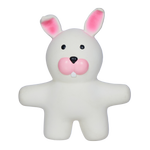 Happy Tails Bunny Animal Latex Toy
