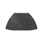 Full Boar Assorted Triangular Mesh Sanding Sheets - 10 Pack
