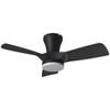 Vencha Kiwi 32 Ceiling Fan - with Light - Black