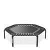 Acon Fit 1.41m 55in Hexagon Rebounder Fitness Trampoline Black, Without Handlebar