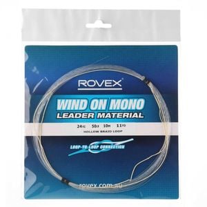 Rovex Wind On Monofilament Fishing Leader 10m 50lb