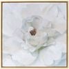 LVD Framed Canvas/Resin Neutral Peony Wall Hanging Home Decor 80cm