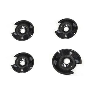 Cooktop Drip Bowl Complete Set Of X4 - 0102, Suits Electrolux, Westinghouse