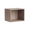 Kaboodle 460 x 500-600mm Silver Ash Customisable Microwave Open Shelf