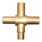 Kinetic 4 Way Vandal Proof Tap Key