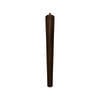Adoored 53 - 30 x 400mm Rustic Round Tapered Wooden Leg