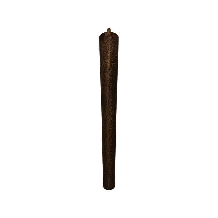 Adoored 53 - 30 x 400mm Rustic Round Tapered Wooden Leg