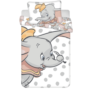 Disney Dumbo Feather Cotton Quilt Cover Set - Toddler Bed Size