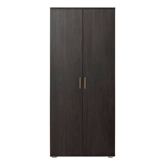 European Cabinetry Nordic Ash Classic Scandi Brass Stockholm Storage Cupboard