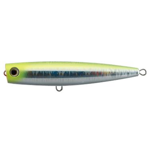 Maria Pop Queen 160mm Popper Floating Hard Body Fishing Lure 011 Lime Chartruse Glow