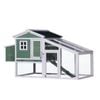 Yes4pets Green Large Chicken Coop Rabbit Hutch Ferret Guinea Pig Cage Hen Chook Cat Kitten House