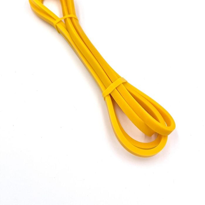 Latex Resistance Power Bands FEATHER YELLOW 6.4mm