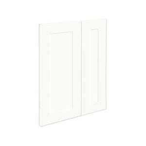 Kaboodle 800 x 900mm Macaroon Alpine Corner Base Cabinet Door - Macaroon Alpine