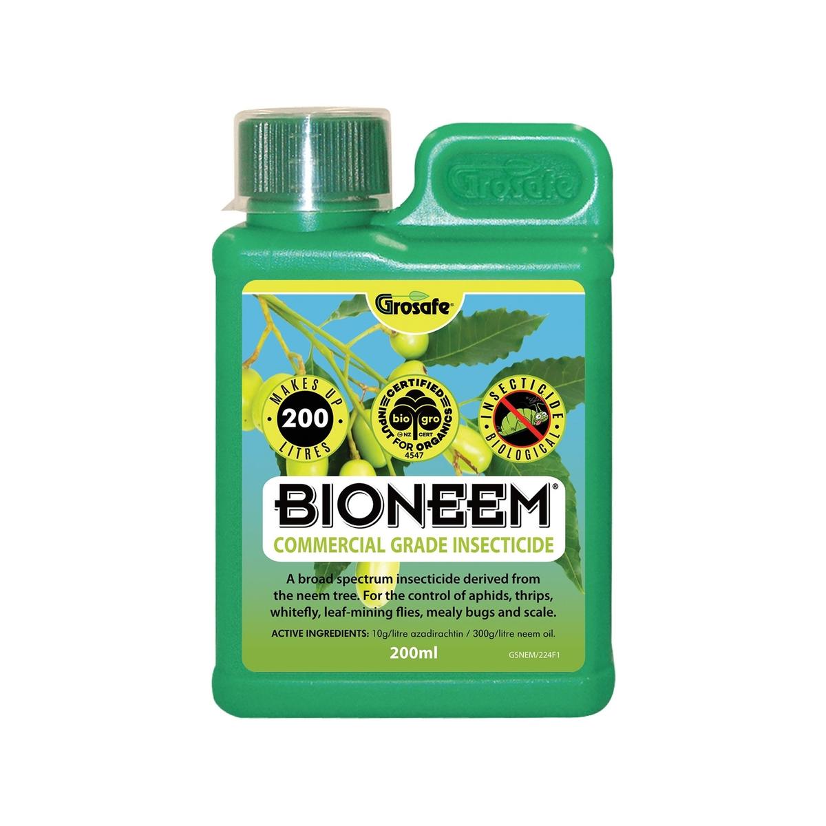 Grosafe 200ml BioNeem Insecticide - Bunnings New Zealand