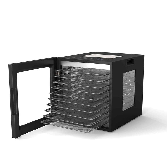 Costway Food Dehydrator 10 Stainless Steel Tray Fruit Dryer Jerky Maker Machine 10Preset