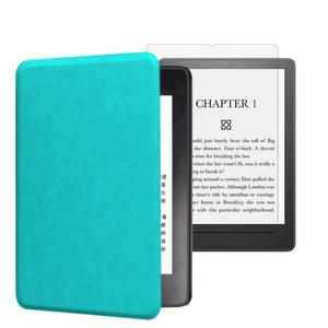 Stylepro Kindle Combo Case Plus Screen Protector For Kindle Paperwhite 6.8" Slimfit Cover, Ice Blue