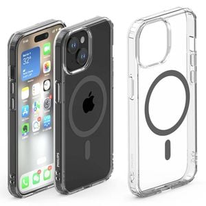 Philips Magnetic MagSafe Armor Case For iPhone 15 Plus - Clear