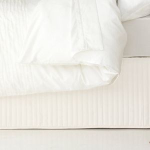 Ardor Boudoir King Single Quilted Valance White